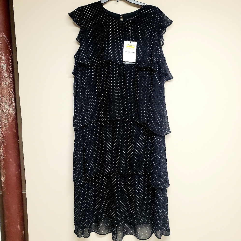 Who What Wear Ruffle Dress